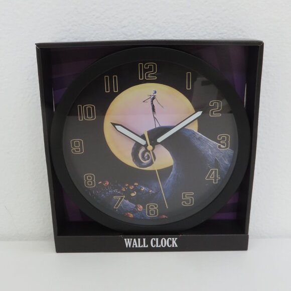 The Nightmare Before Christmas Jack Skellington Wall Clock - Picture 1 of 3